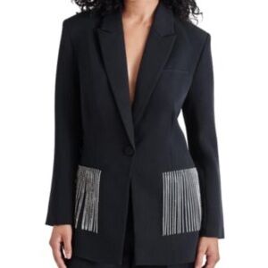 Steve Madden Blazer- Silver Detailing